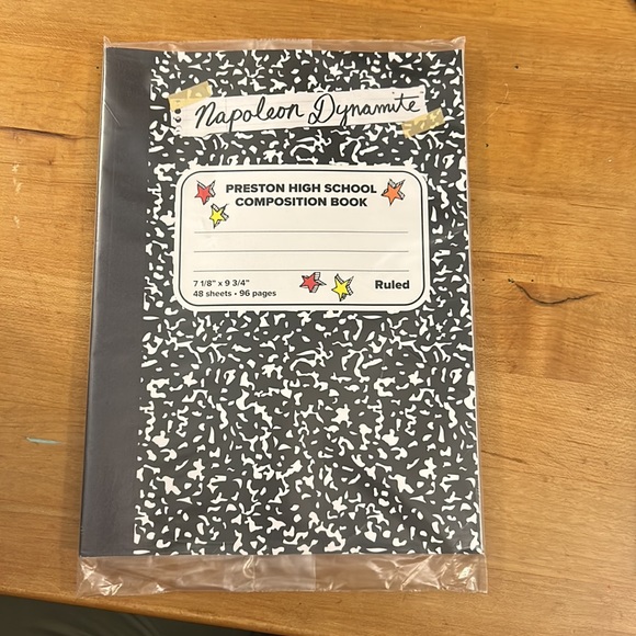 Napoleon Dynamite NEW themed school set. 1 composition notebook and 2 folders - Picture 2 of 9